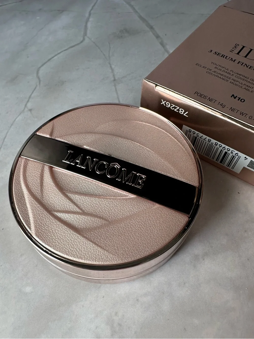 Lancome Skin Idole 3 Serum Finecover Cushion N10 Foundation 14g Asia Exclusive